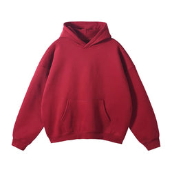 Wholesale Men's Clothing Hoodies Sweatshirts Custom Logo Top Quality Cotton French Terry Pullover Hoodie
